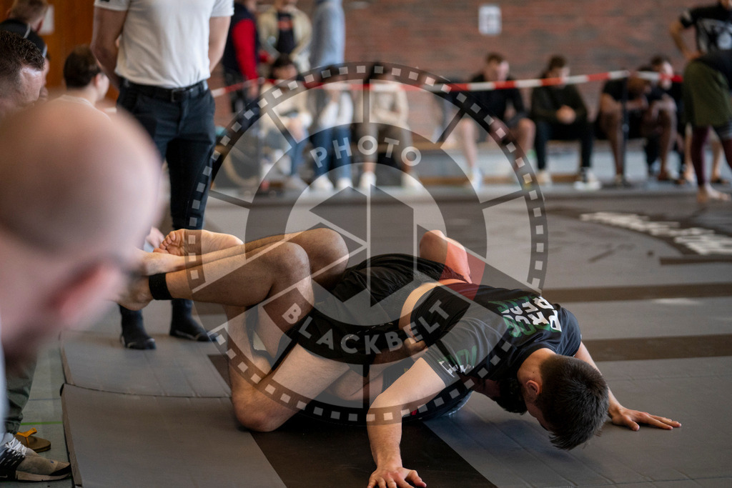20240309PBB6792 | Fighters compete during the International Luta Livre (ILLCS) Spring Championship in Hannover, Germany, on March 9, 2024.