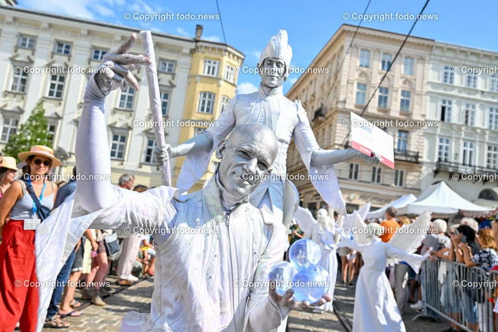Pflasterspektakel_ 35. Linzer Pflasterspektakel 2023_ 19.07.2023-56 | 19.07.2023, Linz, AUT, 35. Linzer Pflasterspektakel 2023, im Bild diverse Kuenstler