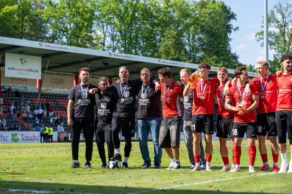 SG Sonnenhof Großaspach vs. SG Barockstadt Fulda-Lehnerz, Fussball, Regionalliga Suedwest, 33. Spieltag, 09.05.2026 | #,SG Sonnenhof Großaspach vs. SG Barockstadt Fulda-Lehnerz, Fussball, Regionalliga Suedwest, 33. Spieltag, 09.05.2026