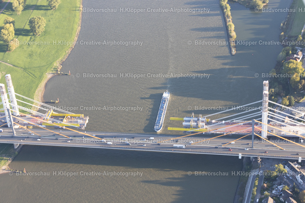 Luftbild-Duisburg 47198-Rheinbrücke Neuenkamp A40-7847 | Luftbildfotografie und Luftbildfotograf Hermann Klöpper - Realisiert mit Pictrs.com