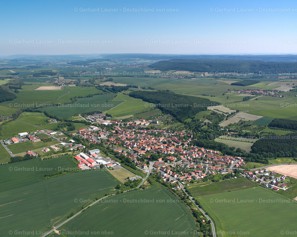 2634391 | GROßBODUNGEN 09.06.2006 Stadtansicht des Innenstadtbereiches  in Großbodungen im Bundesland Thüringen, Deutschland // City view on down town  in Großbodungen in the state Thuringia, Germany Foto: Gerhard Launer