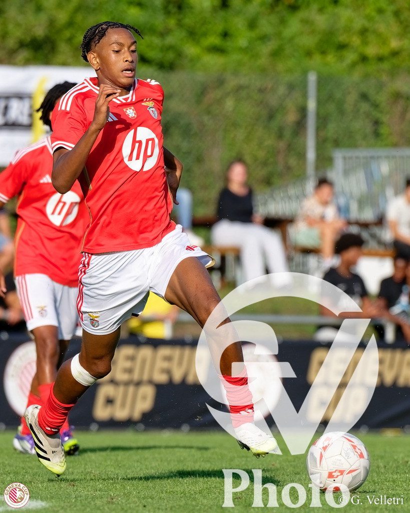 GenevaCup Group Phase - FC Basel v SL Benfica | during the GenevaCup Group Phase match between FC Basel and SL Benfica at Stade des Arberes in Meyrin, Switzerland