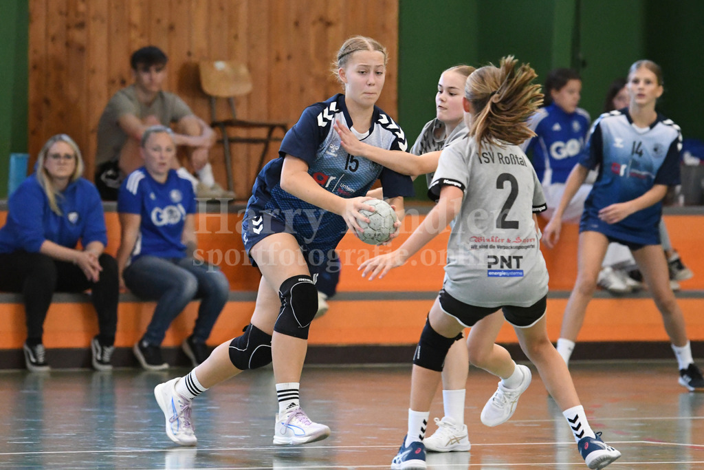 SSG Metten Handball Nachwuchs | SSG Metten weibliche C-Jugend im Spiel gegen den   TSV Roßtal - Realisiert mit Pictrs.com