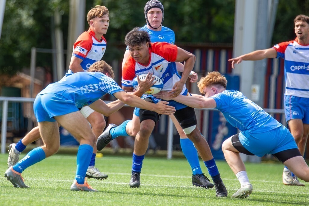 14.09.2024, Rugby 1. Bundesliga Süd/West, Saison 2024/25, 2. Spieltag: Heidelberger Ruderklub 1872 gegen München RFC | 14.09.2024, Rugby 1. Bundesliga Süd/West, Saison 2024/25, 2. Spieltag: Heidelberger Ruderklub 1872 gegen München RFC - Realisiert mit Pictrs.com