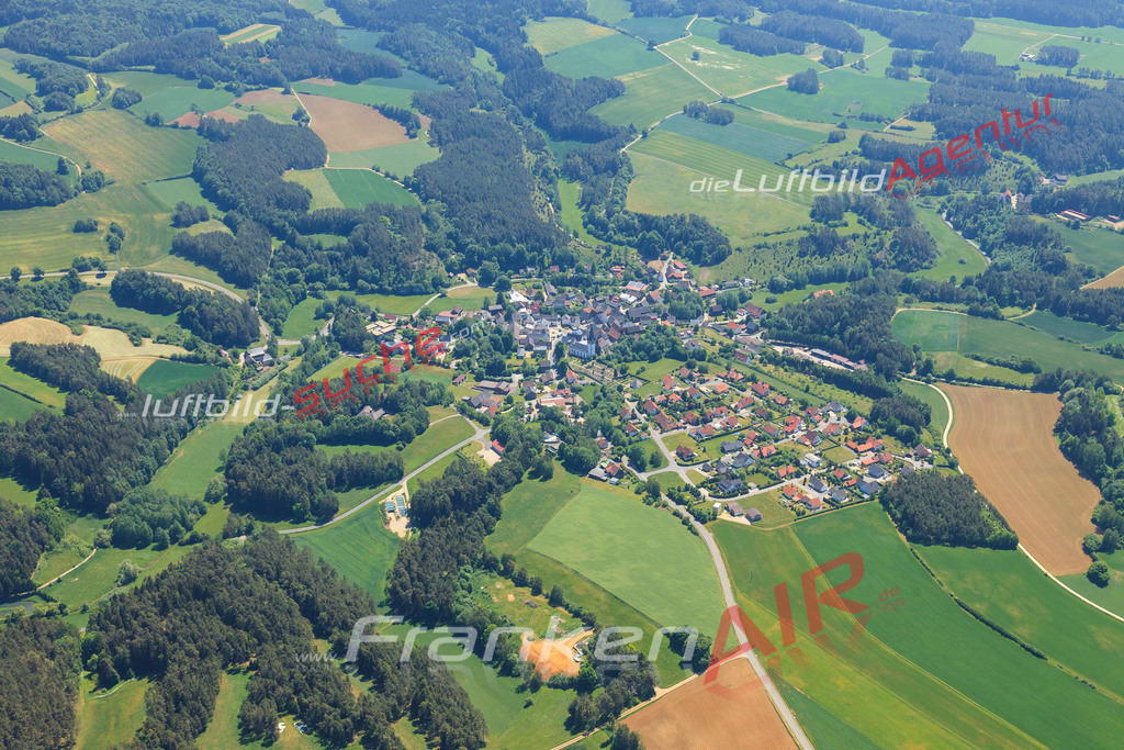 Luftbild von  Wonsees - Luftaufnahme wurde 2015 von https://frankenair.de mittels Flugzeug (keine Drohne) erstellt - die Geschenkidee