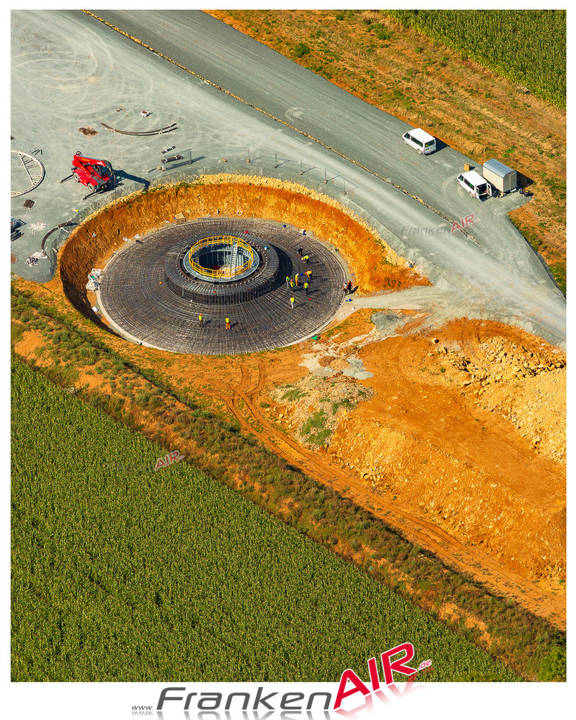 Luftaufnahme von Baustelle Vs Google Maps- Die Luftaufnahme wurde 2025 vom UL-Flugzeug heraus erstellt ( keine Drohne ) - Hochauflösende Luftaufnahme - für professionelle Ausdrucke geeignet. Die Geschenkidee !Mit Lizenz und Bildrechte bestellbar