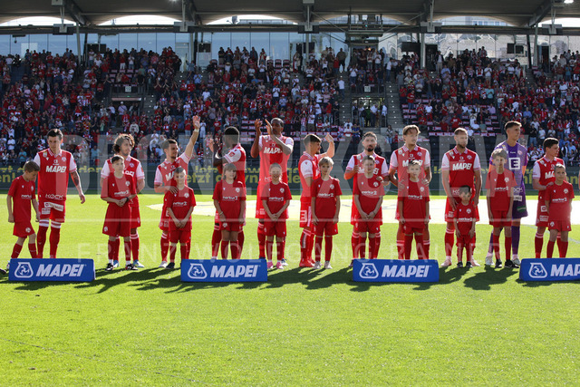 Grazer AK 1902 vs WSG Tirol – Austrian Bundesliga | Graz, Austria, 02.MAY.26 - SOCCER - ADMIRAL Bundesliga, Qualification Group, Grazer AK 1902 vs WSG Tirol. The image shows the team of Grazer AK 1902..