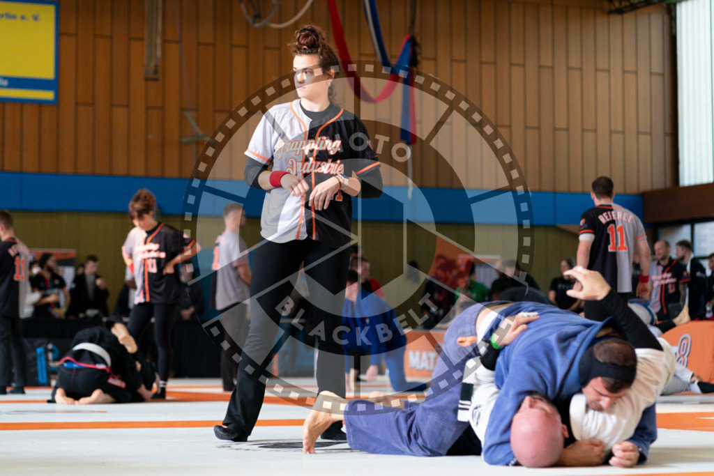 20240915PBB1549 | Athletes compete during the Grappling Industries’ grappling and Brazilian jiu-jitsu competition in Berlin, on September 15, 2024.