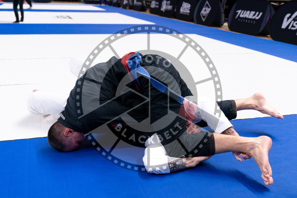 20241013PBB1002 | Athletes compete during the AJP Tour Europe Continental Jiu-Jitsu Amateurs & Masters Championship on October 13, 2024 in Almere near Amsterdam, Netherlands. © Chiara Dazi / photoblackbelt