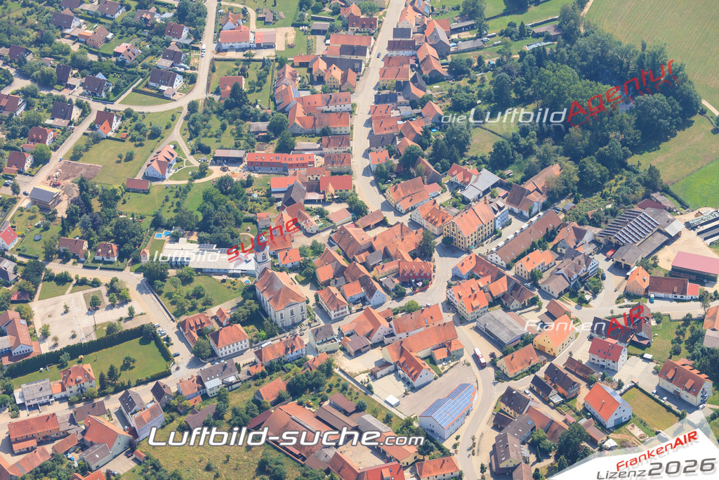 Luftbild von  Weidenbach - Luftaufnahme wurde 2015 von https://frankenair.de mittels Flugzeug (keine Drohne) erstellt - die Geschenkidee