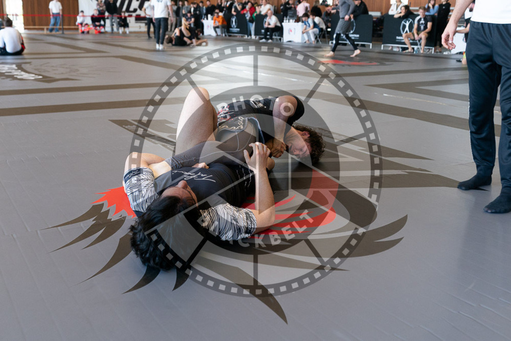 20250329PBB1262 | Fighters compete during the International Luta Livre (ILLCS) Germany IX Spring 2025 Competition spring on March 29, 2025 in Hannover, Germany.© Chiara Dazi