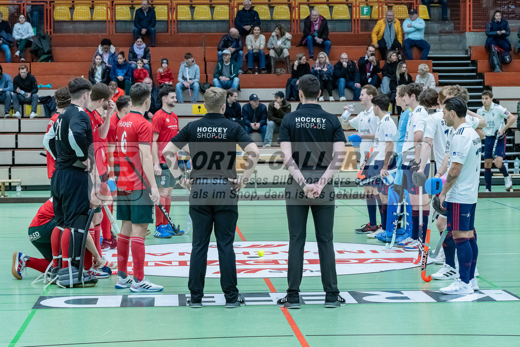 HK_20231217_107508 | 1. Bundesliga Herren Crefelder HC - Düsseldorfer HC  am 17.12.2023 Sporthalle Glockenspitz, Krefeld ,