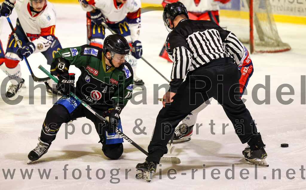2023-01-13_095_TSV_Erding_gegen_VfE_Ulm-Neu-Ulm | Erding, Deutschland, 13.01.2023:
Eishockey, Bayernliga 2022 / 2023, 27. Spieltag, TSV Erding gegen VfE Ulm/Neu-Ulm, Endergebnis: 6:1

Sebastian Busch (Erding Gladiators, #11)

Foto: Christian Riedel / fotografie-riedel.net