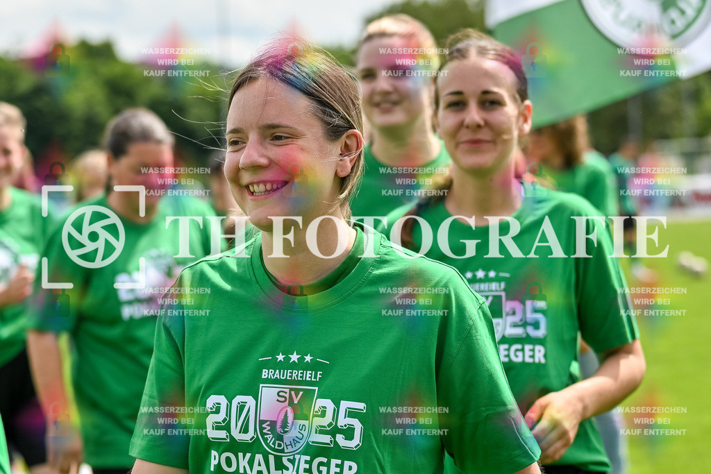 GER, FC Hauingen - SV Waldhaus, Frauen-Fussball, Rothaus Bezirkpokal, Finale, Saison 2024/2025, 29.05.2025 | GER, FC Hauingen - SV Waldhaus, Frauen-Fussball, Rothaus Bezirkpokal, Finale, Saison 2024/2025, 29.05.2025Foto: TH Fotografie/Thomas Hess