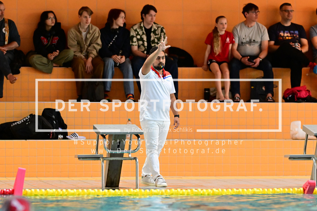 Wasserball I Juniorinnen I Saison 2024-2025 I DSV-Nachwuchscup U16 I SSV Esslingen - Eimsbütteler TV I 48335 | Der Sportfotograf. - Realized with Pictrs.com