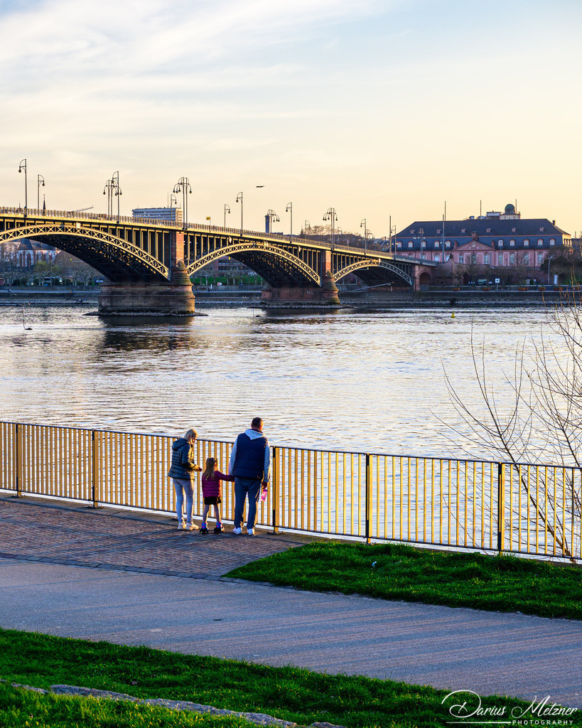 Die Theodor-Heuss-Brücke zwischen Mainz und Wiesbaden | Die Theodor-Heuss-Brücke zwischen Mainz und Wiesbaden