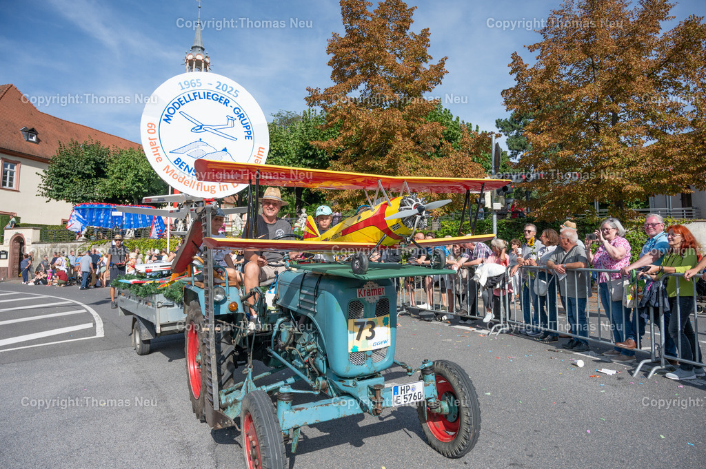 08_Winzerfestumzug-Bensheim | bbe, Bensheim, Winzerfestunmzug 2025,  Modellfliegergruppe Bensheim ,, Bild: Thomas Neu