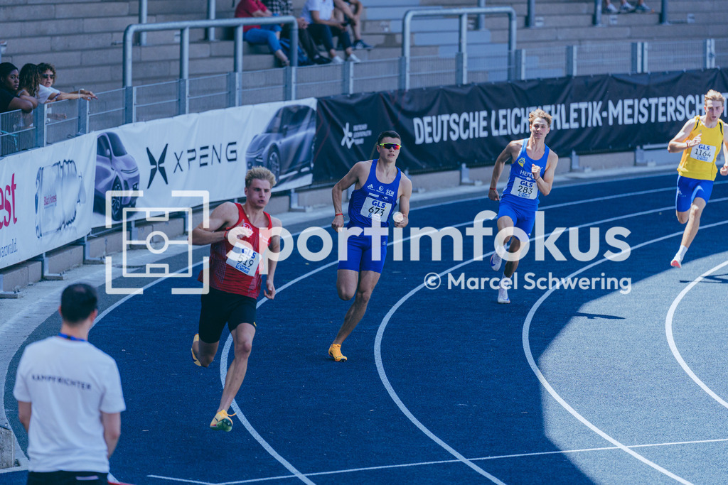 Deutsche Meisterschaften U20 / U16 2026 | Michal Fatyga, SC Neubrandenburg, 673, 400 Meter Hürden, Deutsche Meisterschaften der U20 &amp; U16 2026, Lohrheidestadion Bochum-Wattenscheid, 11.07.2026. Foto: Marcel Schwering / sportimfokus - Realisiert mit Pictrs.com