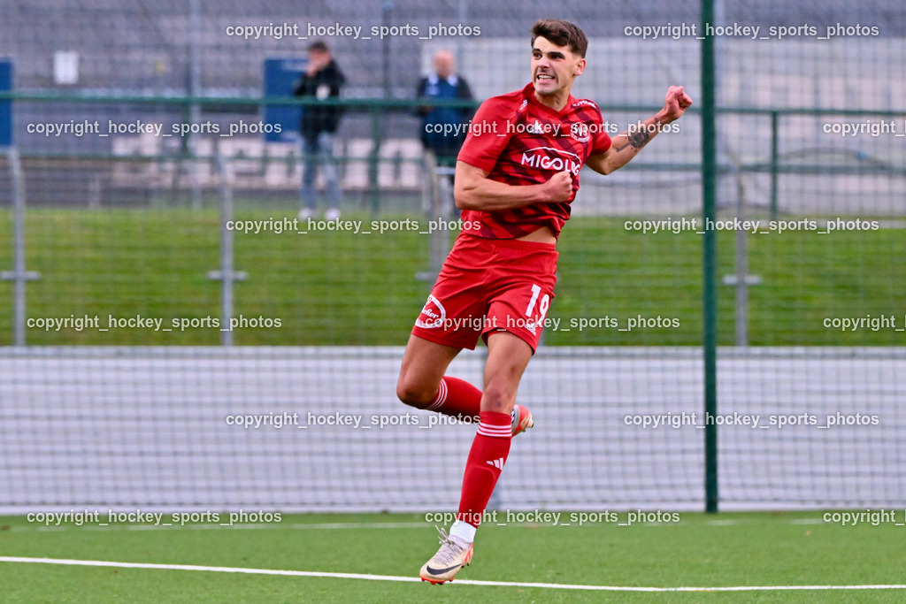 SV Spittal 1921 vs. SV St. Jakob  | #19 Matic Ahacic St.Jakob, Jubel, SV Spittal 1921 vs. SV St. Jakob , SV Spittal 1921 vs. SV St. Jakob  am 20.09.2024 in Spittal an der Drau (Goldeck Stadion), Austria, (Photo by Bernd Stefan)