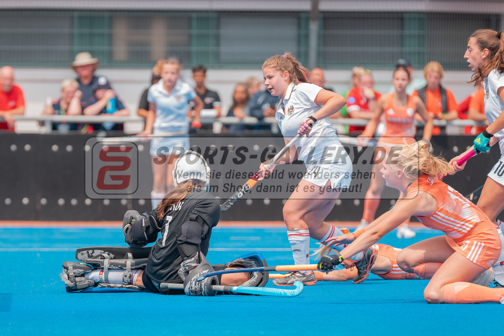 HK_20230713_101905 | Euro Hockey WU18 Austria vs Netherlands Championship Girls &amp; Boys am 13.7.2023 CHTC , Krefeld ,