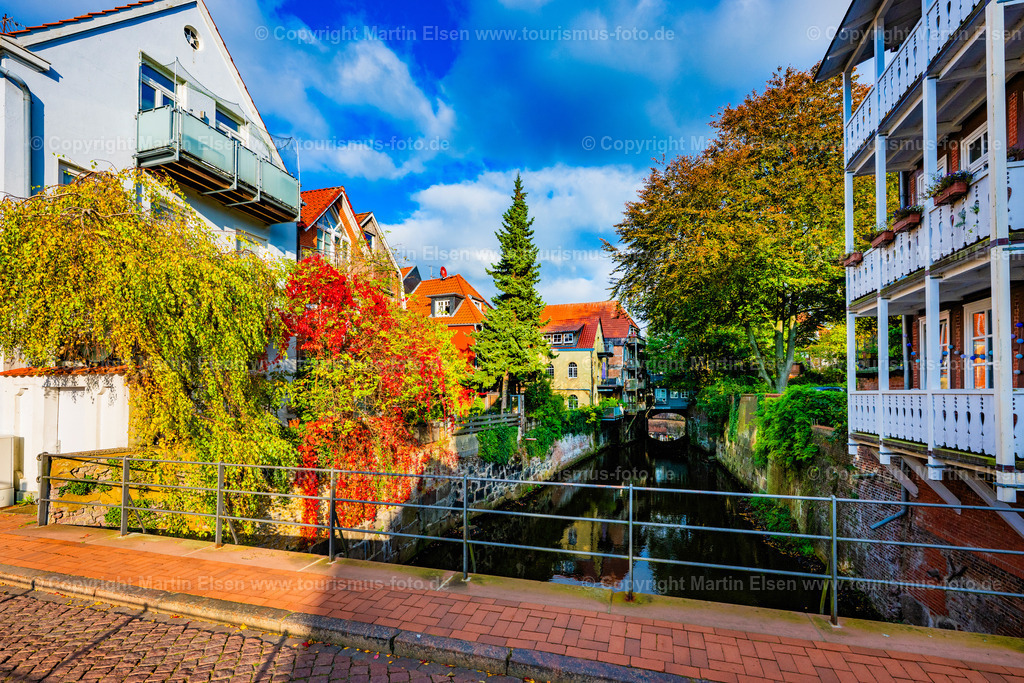 Stade Rosenstraße Rosenbrücke Herbst_ELS_8839201026 Kopie | Fotos aus den Touristenorten aus Norddeutschland. - Realisiert mit Pictrs.com
