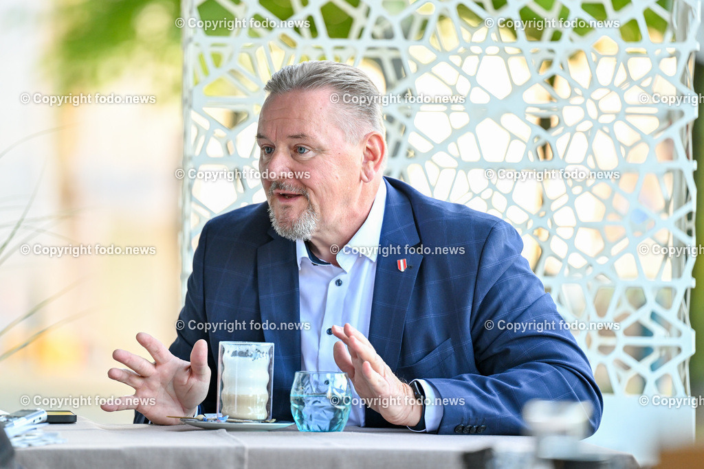 Roman Haider (FP_ Abgeordneter zum Europaeischen Parlament)_ 29.04.2024-23 | 29.04.2024, Linz, AUT, Linz, im Bild Roman Haider (FP, Abgeordneter zum Europaeischen Parlament)