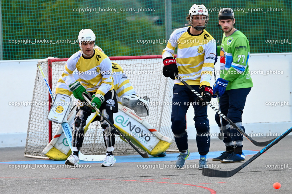 SV Askö Ballhockey Villach vs. Team Zehenthof 15.6.2023 | #96 GRANZA lacopo, #9 TSCHURNIG Christof, #77 Wuntschek Manuel