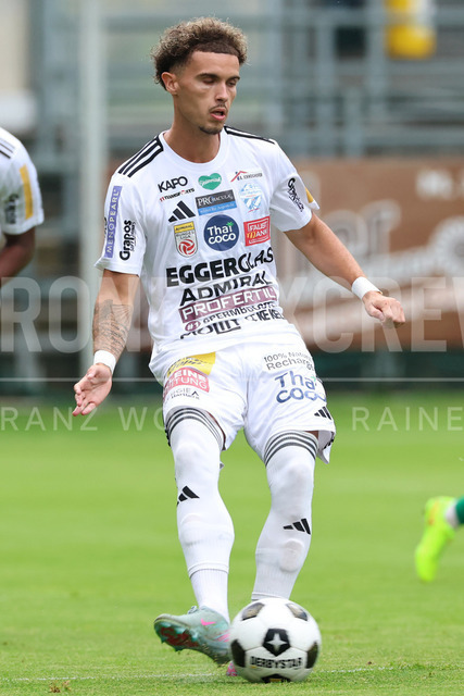 Friendly Match: SC Weiz vs TSV Hartberg in Weiz | Weiz, AUSTRIA, 01.JUL.26 - SOCCER - ADMIRAL Bundesliga, SC Weiz vs TSV Hartberg, test match. The image shows Martin Josh (Hartberg).