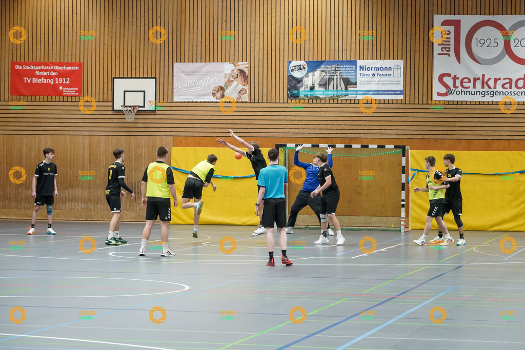 HC Sterkrade 75 B-Jugend vs HSG Duisburg-Süd B-Jugend - Regionsoberliga männliche Jugend B 15.03.2026 | Foto: Daniel Böhm | bonum.media - Realisiert mit Pictrs.com