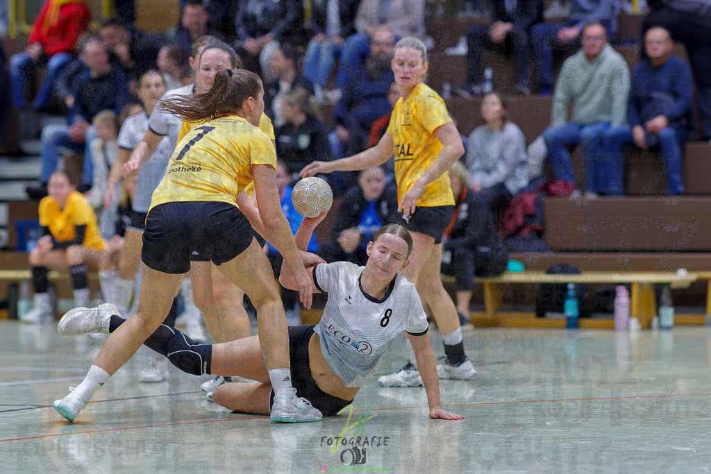 Frauen Oberliga Mitte (HHV); HSG Eibelshausen/Ewersbach - HSG Linden | Frauen Oberliga Mitte (HHV); HSG Eibelshausen/Ewersbach - HSG Linden am 15.11.2025 in Eibelshausen (Holderberghalle)Photo © 2025 - Jörg Heinrich - Realisiert mit Pictrs.com