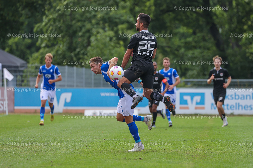 Giessen_Darmstadt (179) | 16.07.2023; Testspiel; Waldstadion Gießen; FC Gießen - SV Darmstadt 98; Ergebnis: 2:0 (0:0)