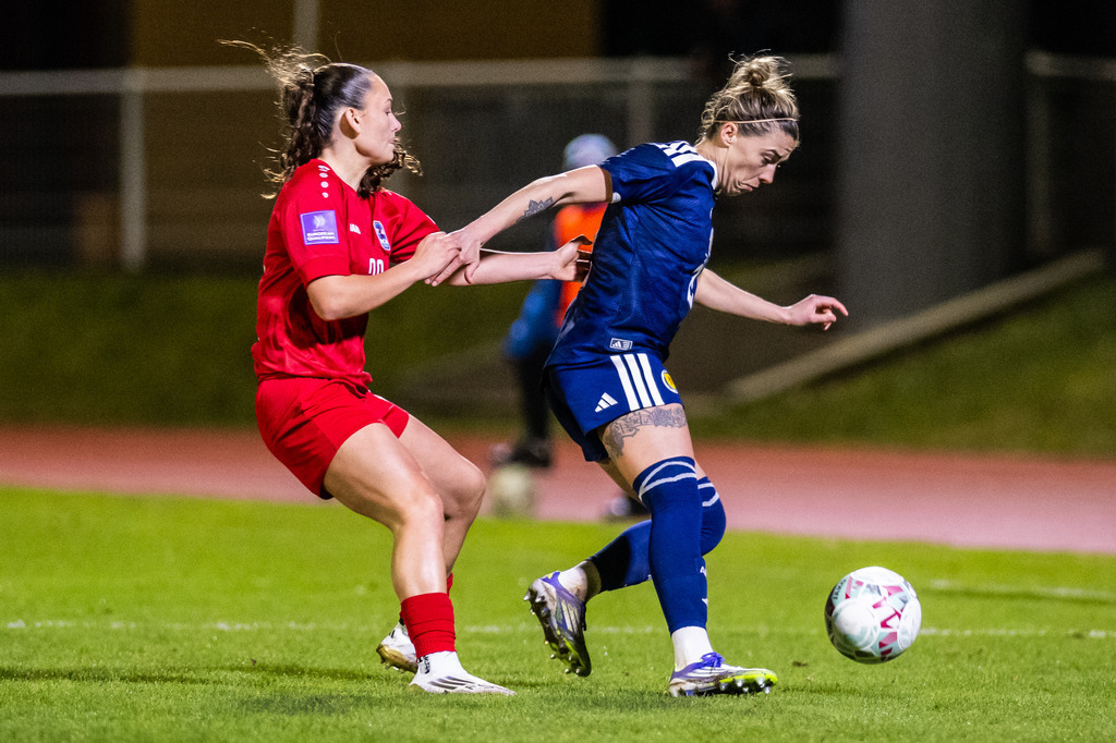 Luxembourg v Scotland | UEFA Women's European Qualifiers, League B4, matchday 1: Luxembourg v Scotland - Realisiert mit Pictrs.com