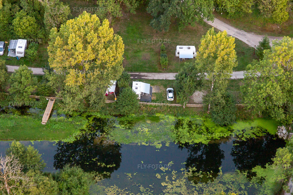 Luftbild: Camping SAS Forge de Sainte Marie in Thonnance-les-Moulins im Bundesland Haute-Marne in Frankreich. – Foto: IMG_134343.jpg vom 03.09.2022 durch Werner Riehm/FLY-FOTO.de – Auflösung des Originals: 5472 x 3648 px – Camping CLICOCHIC Forge Sainte Marie