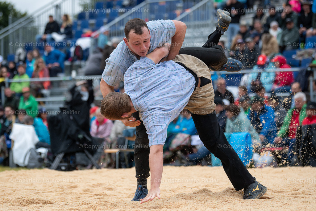 Schwingen -  Appenzeller Kantonal Schwingfest 2024 | Hundwil, 7.7.24, Schwingen - Appenzeller Kantonal Schwingfest.