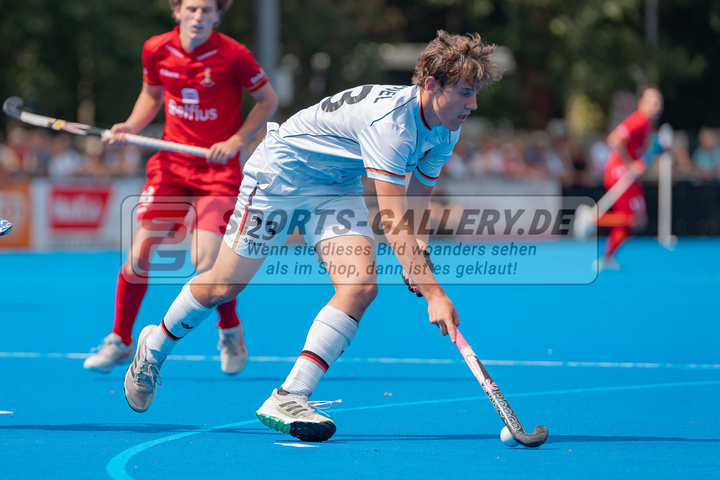 HK_20230716_102871 | Euro Hockey MU18 Boys Finale Belgium vs Germany Championship Girls &amp; Boys am 16.7.2023 CHTC , Krefeld ,