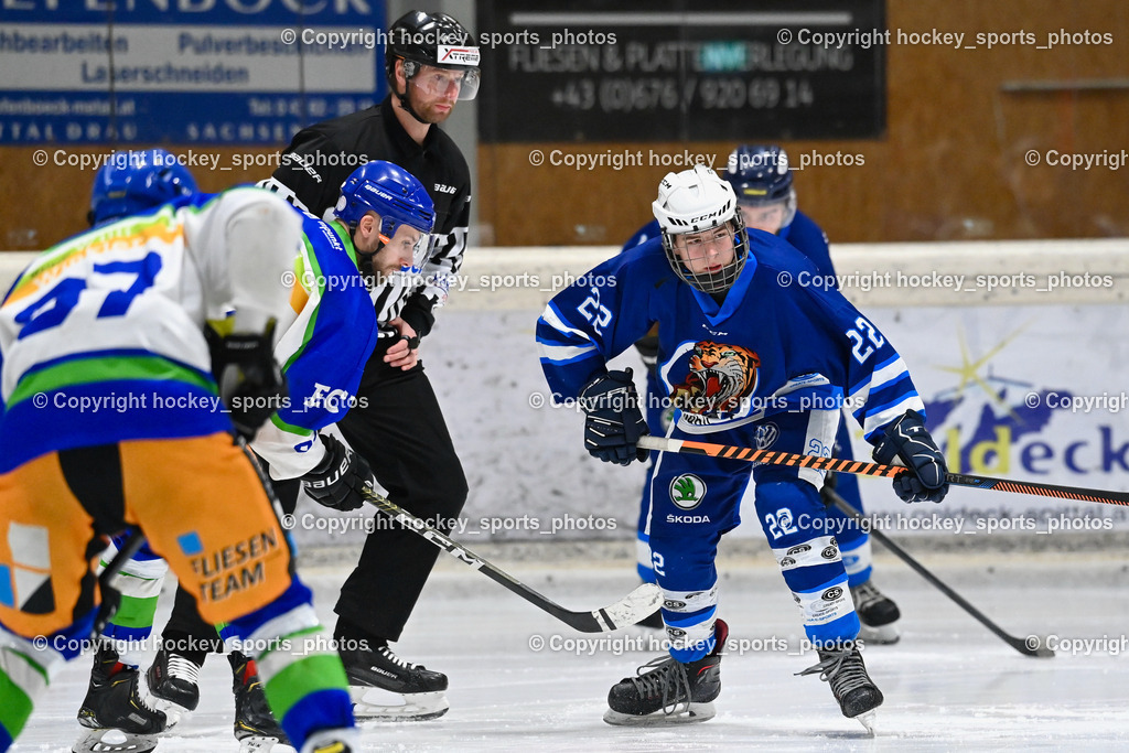 EC Tigers Paternion vs. EC Virgen 12.2.2023 | #22 Neuschitzer Nino, Stephan Orel Referee