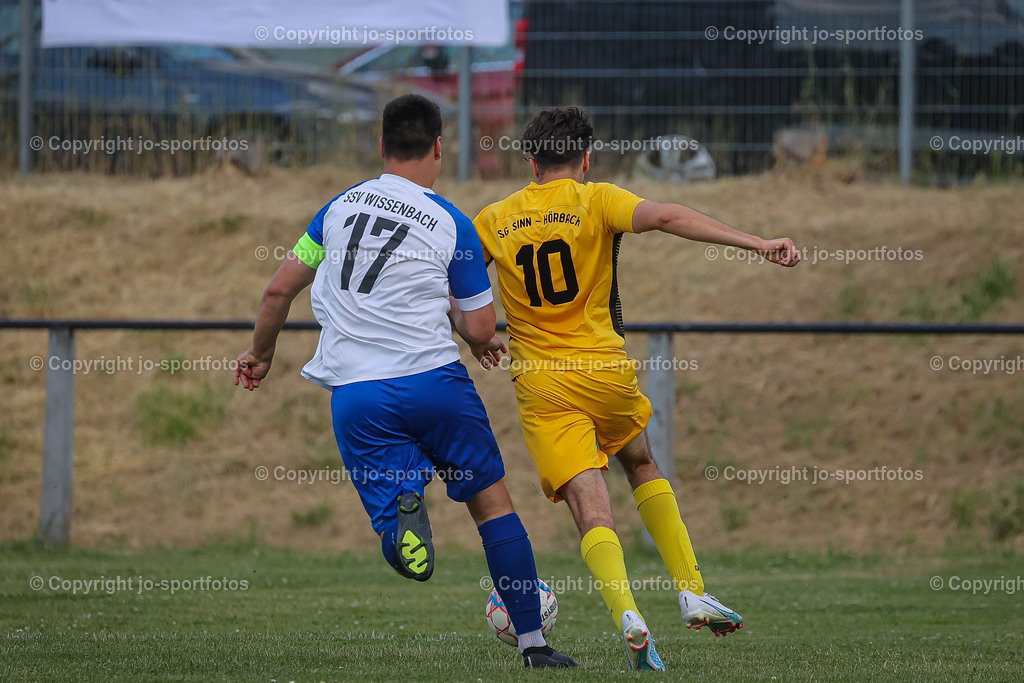 BQ3I5162 | 11.06.2023; Relegation Rückspiel zur Kreisliga A Dillenburg; Rasenplatz Sinn; SG Sinn/Hörbach - SSV Wissenbach; Ergebnis 2:1 (1:0)