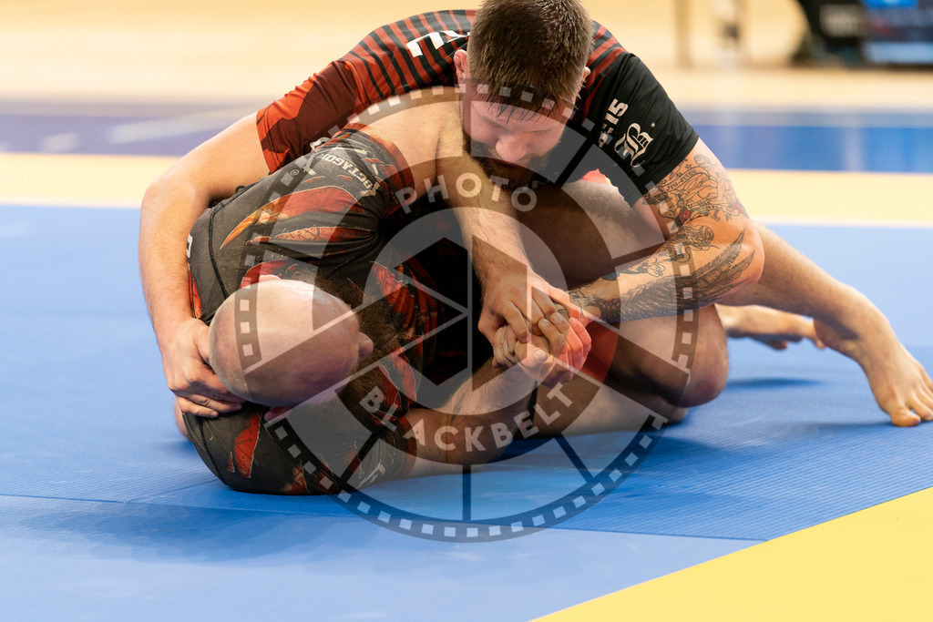 20240316PBB1635 | Athletes compete during the ADCC Eastern European Open grappling Competition in Poznan, Poland, on March 16, 2024.