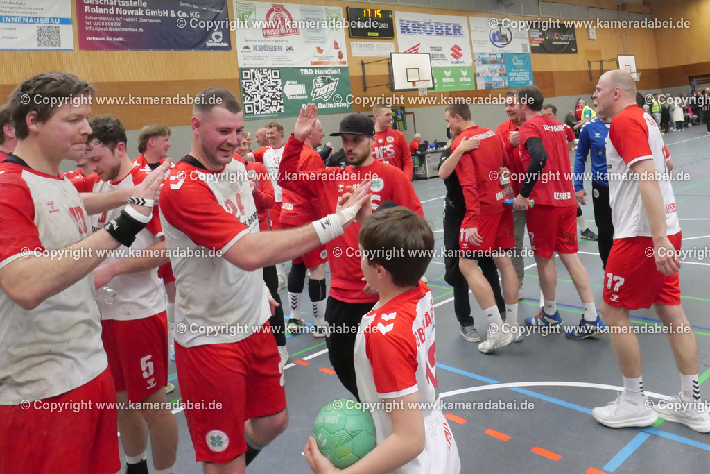 Handball : Verbandsliga Herren: TB Oberhausen - RW Oberhausen  am 12.04.2026 in Oberhausen. | Handball : Verbandsliga Herren: TB Oberhausen - RW Oberhausen  am 12.04.2026 in Oberhausen. - Realisiert mit Pictrs.com