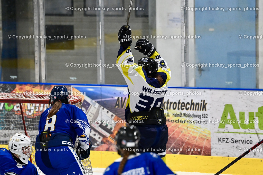 LADY HAWKS vs. WILDCATS PATERNION | #8 Pack Lara LADY HAWKS, Jubel #30 Sauerbier Dana Kiara WILDCATS PATERNION, LADY HAWKS vs. WILDCATS PATERNION, LADY HAWKS vs. WILDCATS PATERNION am 12.03.2025 in Steindorf (Ossiachersee Halle), Austria, (Photo by Bernd Stefan)