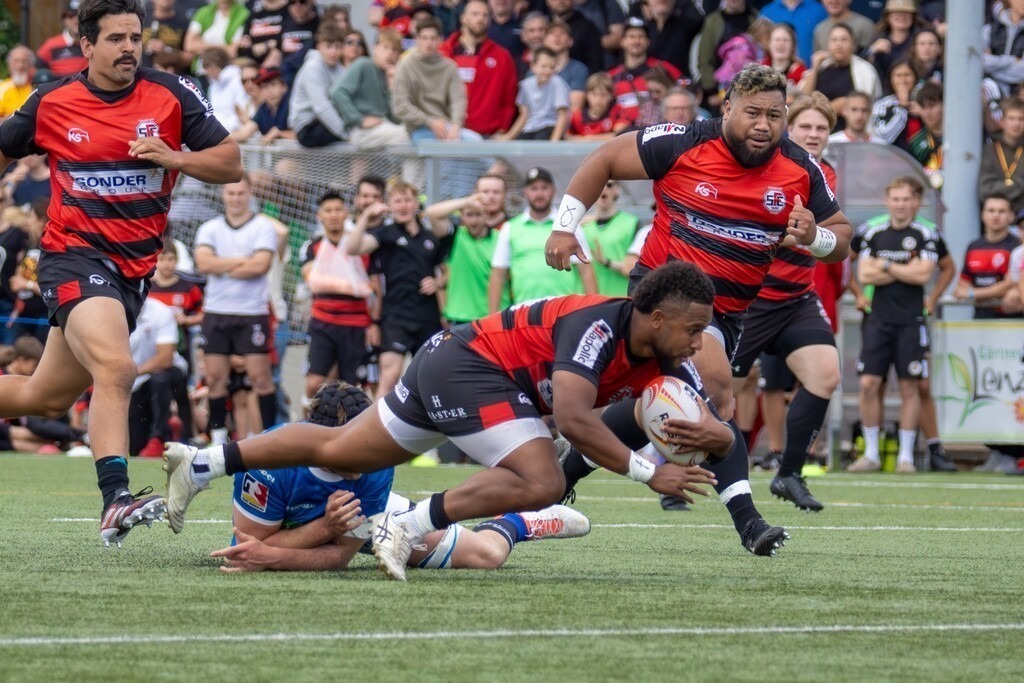 Heidelberg, 15.06.2024, Rugby 1. Bundesliga, Saison 2023/24, Finale um die deutsche Meisterschaft: SC Frankfurt 1880 gegen SC Neuenheim | Heidelberg, 15.06.2024, Rugby 1. Bundesliga, Saison 2023/24, Finale um die deutsche Meisterschaft: SC Frankfurt 1880 gegen SC Neuenheim - Realisiert mit Pictrs.com
