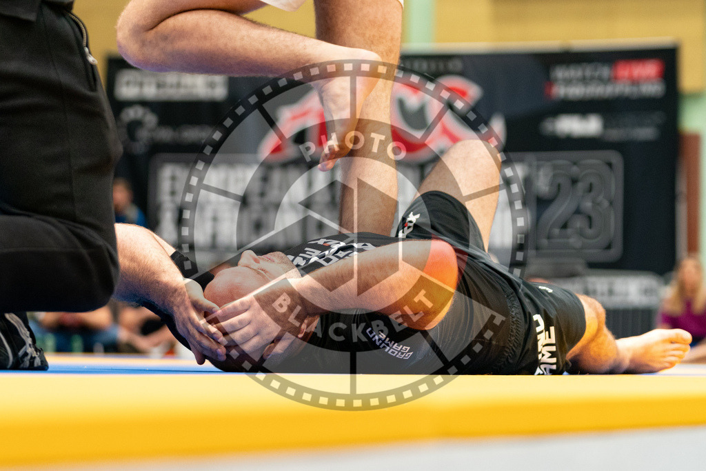 20230916PBB5505 | Fighters compete during the grappling tournement ADCC Trials (European, Middle East and African Championship) in Warsaw, Poland, on September 16, 2023.