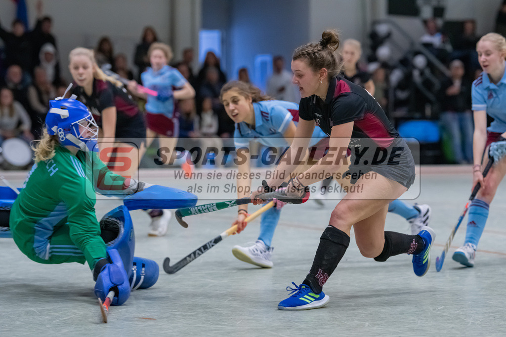 HK_20230225_104569 | Deutsche Meisterschaft WU16 HC Ludwigsburg - UHC Hamburg am 25.2.2023 DSC 99, Düsseldorf ,
