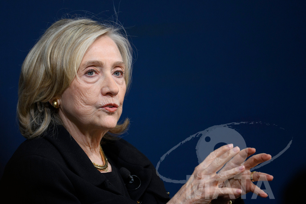 _DWA3941 | Die US-Politikerin Hillary Clinton auf der Veranstaltung Bridging Scholarship and Statecraft im Rahmen der Münchner Sicherheitskonferenz 2026. München, 13.02.2026 Bayern Deutschland  - Realisiert mit Pictrs.com