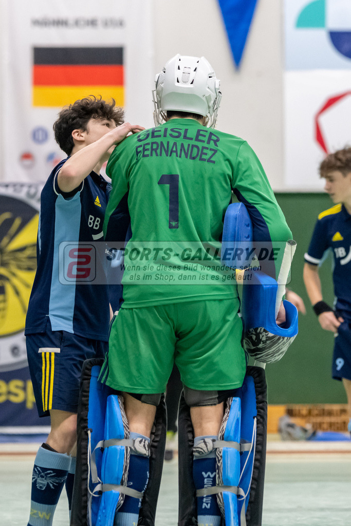SFE_20230304_0051 | Deutsche Meisterschaft Männliche U16 Halle 2023 am 04.03.2023 in Köln (KTHC Stadion Rot-Weiss Köln Tennis and Hockey Club), Photo: Stephan Fehrmann 2022 (Sports-Gallery)