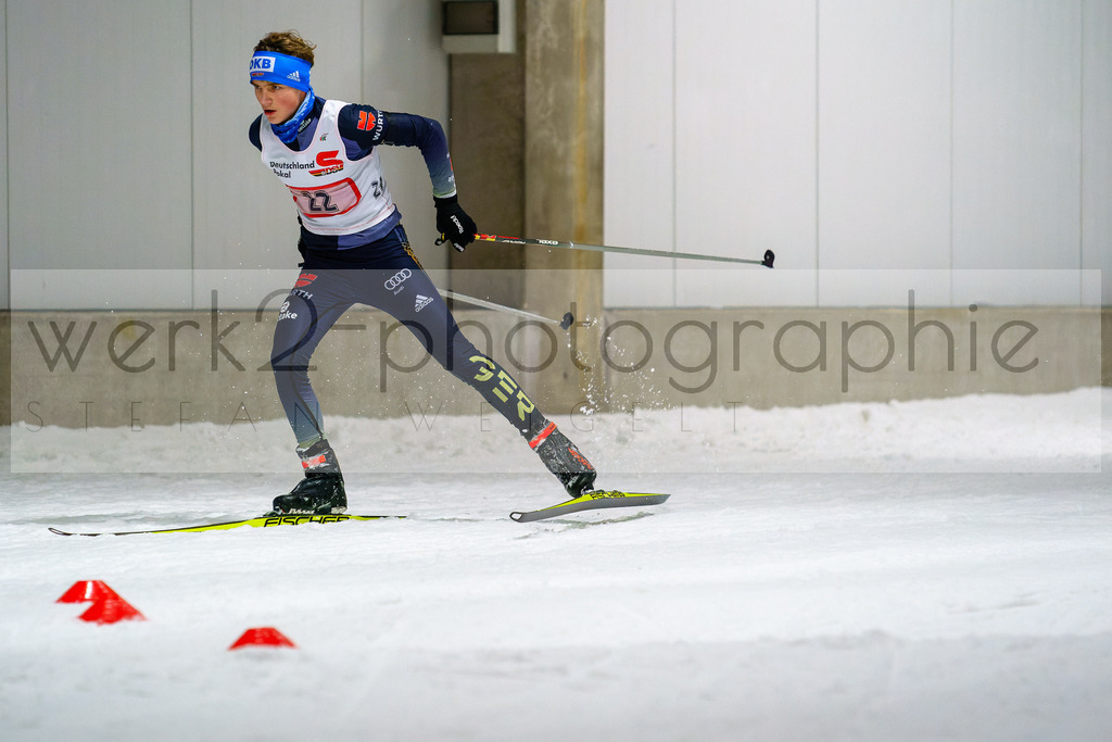 Testwettkampf Oberhof | Skihalle Oberhof am 14. Januar 2023