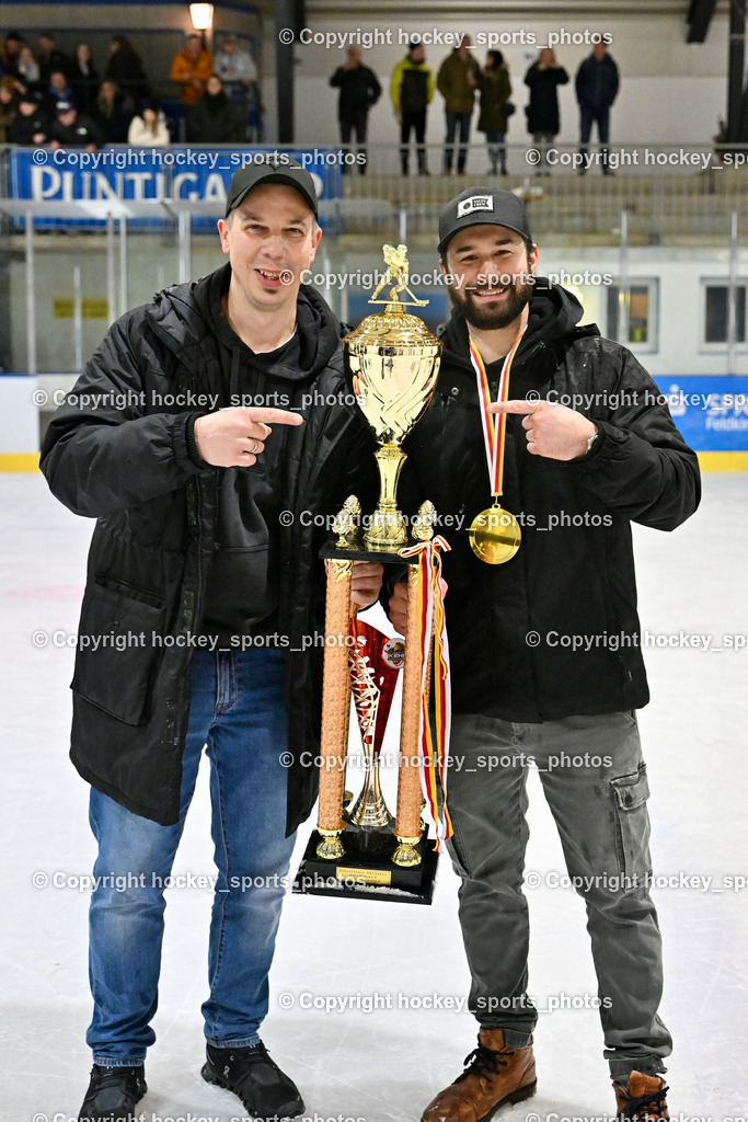 ESC Steindorf vs. EHC Althofen 8.3.2024 | ESC Steindorf vs. EHC Althofen 8.3.2024, ESC Steindorf vs. EHC Althofen Meisterfeier am 08.03.2024 in Steindorf (Ossiachersee Halle), Austria, (Photo by Bernd Stefan)