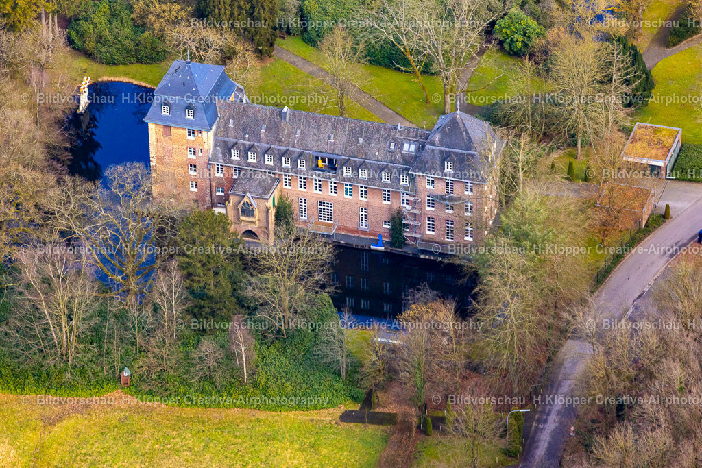 Luftbilder Brüggen -7838 | Luftbildfotografie Dilborner Schloss - Realisiert mit Pictrs.com
