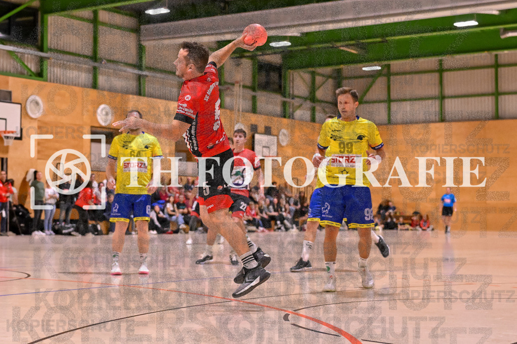 GER, SG Maulburg/Steinen - SG Allensbach/Dettingen, Handball, Landesliga Suedbaden, 2. Spieltag, Saison 2024/2025, 28.09.2024 | Cornelius Stoerk (SG Maulburg/Steinen, #05)GER, SG Maulburg/Steinen - SG Allensbach/Dettingen, Handball, Landesliga Suedbaden, 2. Spieltag, Saison 2024/2025, 28.09.2024Foto: TH Fotografie/Thomas Hess
