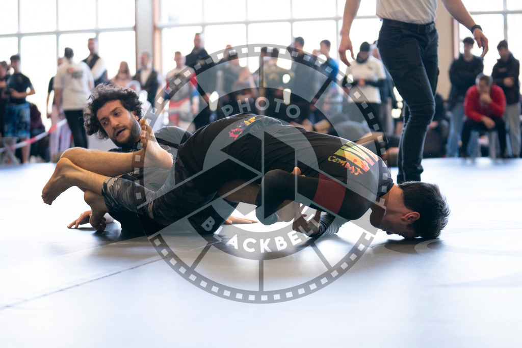 20240309PBB4731 | Fighters compete during the International Luta Livre (ILLCS) Spring Championship in Hannover, Germany, on March 9, 2024.